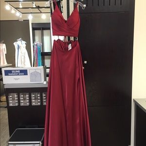 Two Piece Prom Dress